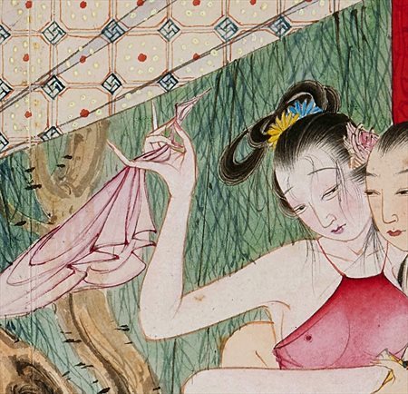 永康-迫于无奈胡也佛画出《金瓶梅秘戏图》，却因此成名，其绘画价值不可估量